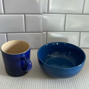 Le Creuset Coffee Mug & Cereal Bowl Set